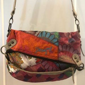 Authentic Desigual Multicolor Crossbody Bag